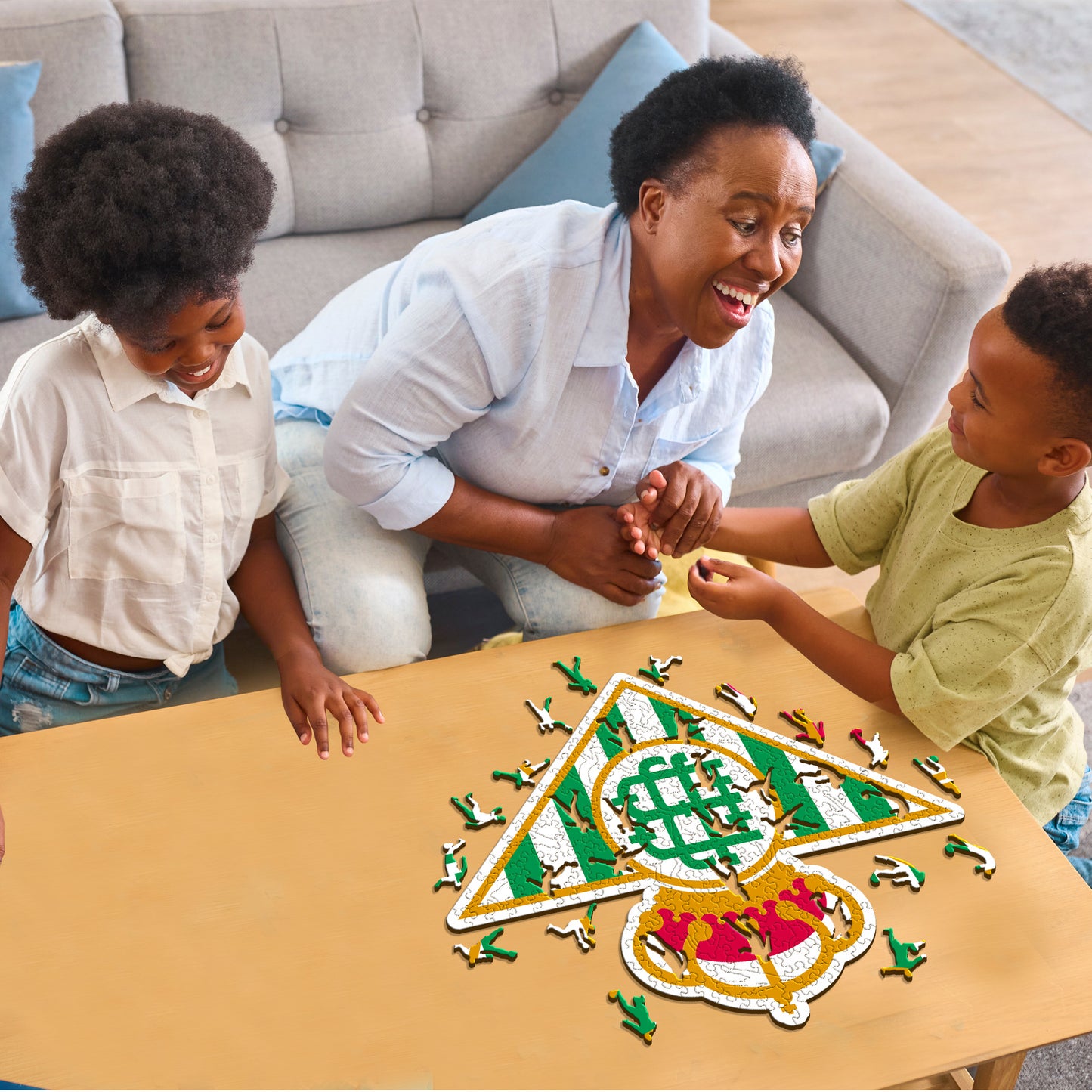 Real Betis® Logo - Wooden Puzzle