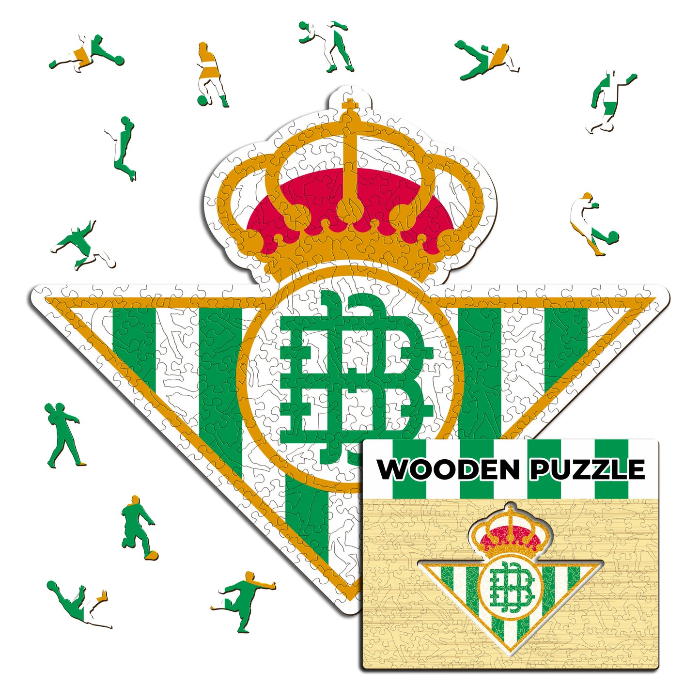 Real Betis® Logo - Wooden Puzzle