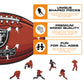 Las Vegas Raiders™ Football - Wooden Puzzle