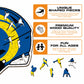 Los Angeles Rams™ Helmet - Wooden Puzzle