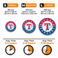 Texas Rangers™ - Quebra-cabeça de madeira 