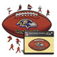 Baltimore Ravens™ Football - Wooden Puzzle