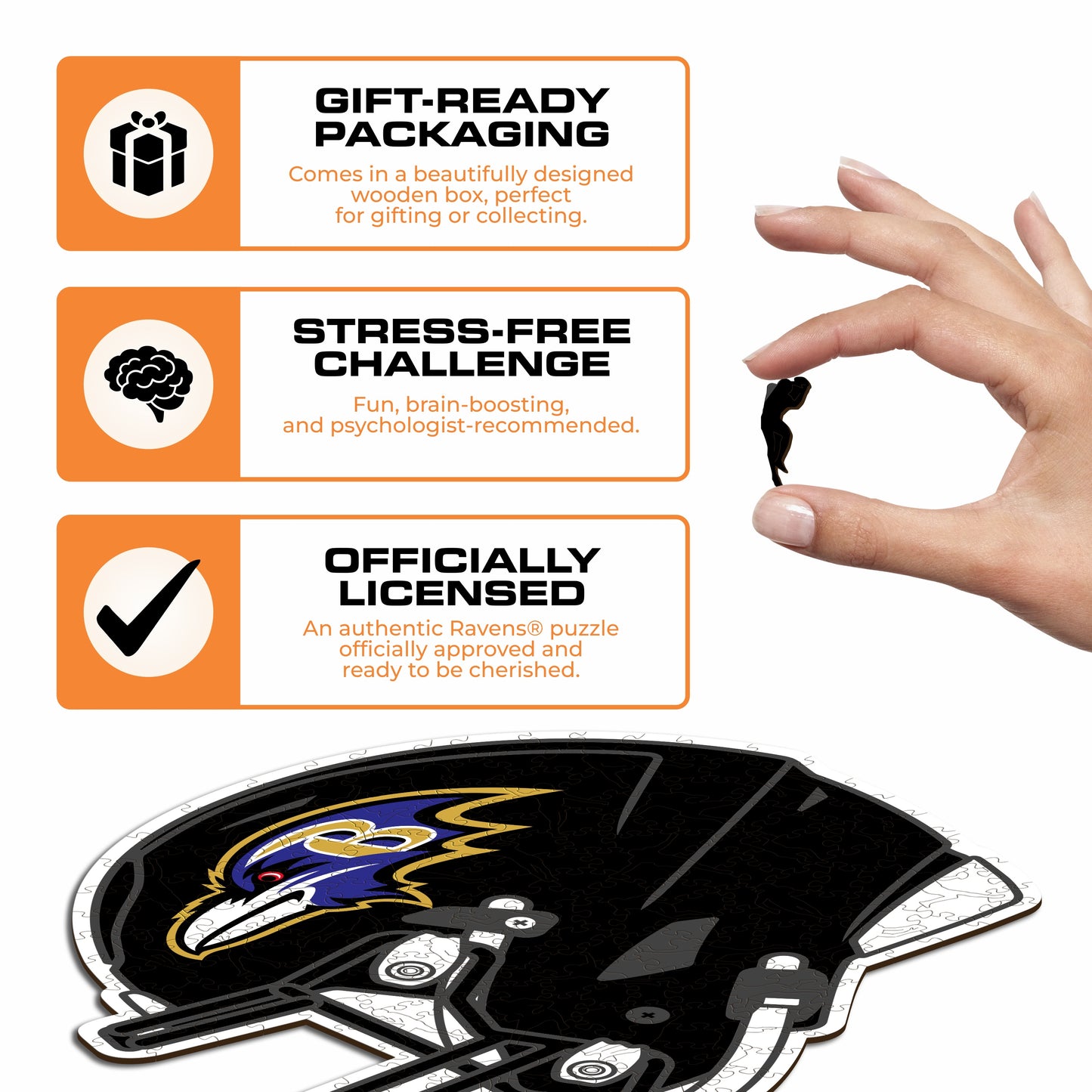 2 PACK Baltimore Ravens™ Football - Helmet