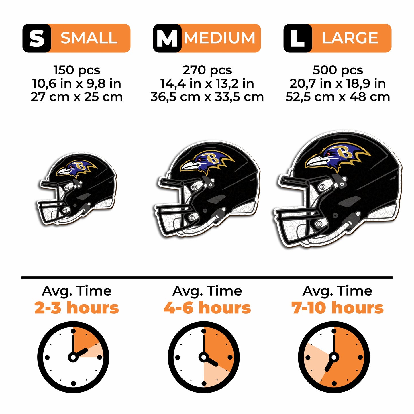 2 PACK Baltimore Ravens™ Football - Helmet