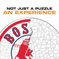 Boston Red Sox™ - Quebra-cabeça de madeira 