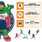 Mascote do Boston Red Sox™ - Quebra-cabeça de madeira 
