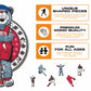 Houston Rockets™ Mascot - Wooden Puzzle