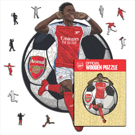 Bukayo Saka - Wooden Puzzle