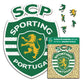 Logotipo do Sporting CP® - Quebra-cabeça de madeira 