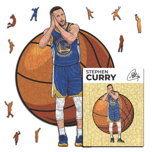 Stephen Curry - Wooden Puzzle