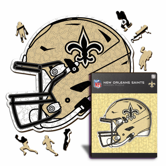 Capacete New Orleans Saints™ - Quebra-cabeça de madeira