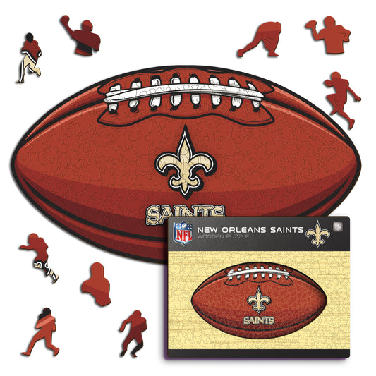 New Orleans Saints™ Futebol Americano - Quebra-cabeça de Madeira 