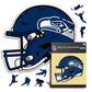 2 PACK Seattle Seahawks™ Football - Helmet