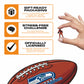 Seattle Seahawks™ Futebol Americano - Quebra-cabeça de Madeira 