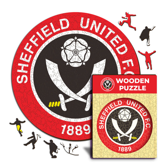 Sheffield United FC® Logo - Wooden Puzzle