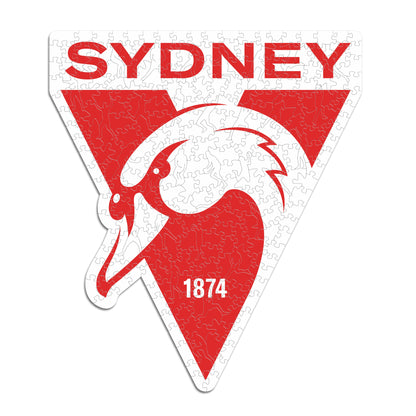 Sydney Swans Logo - Wooden Puzzle