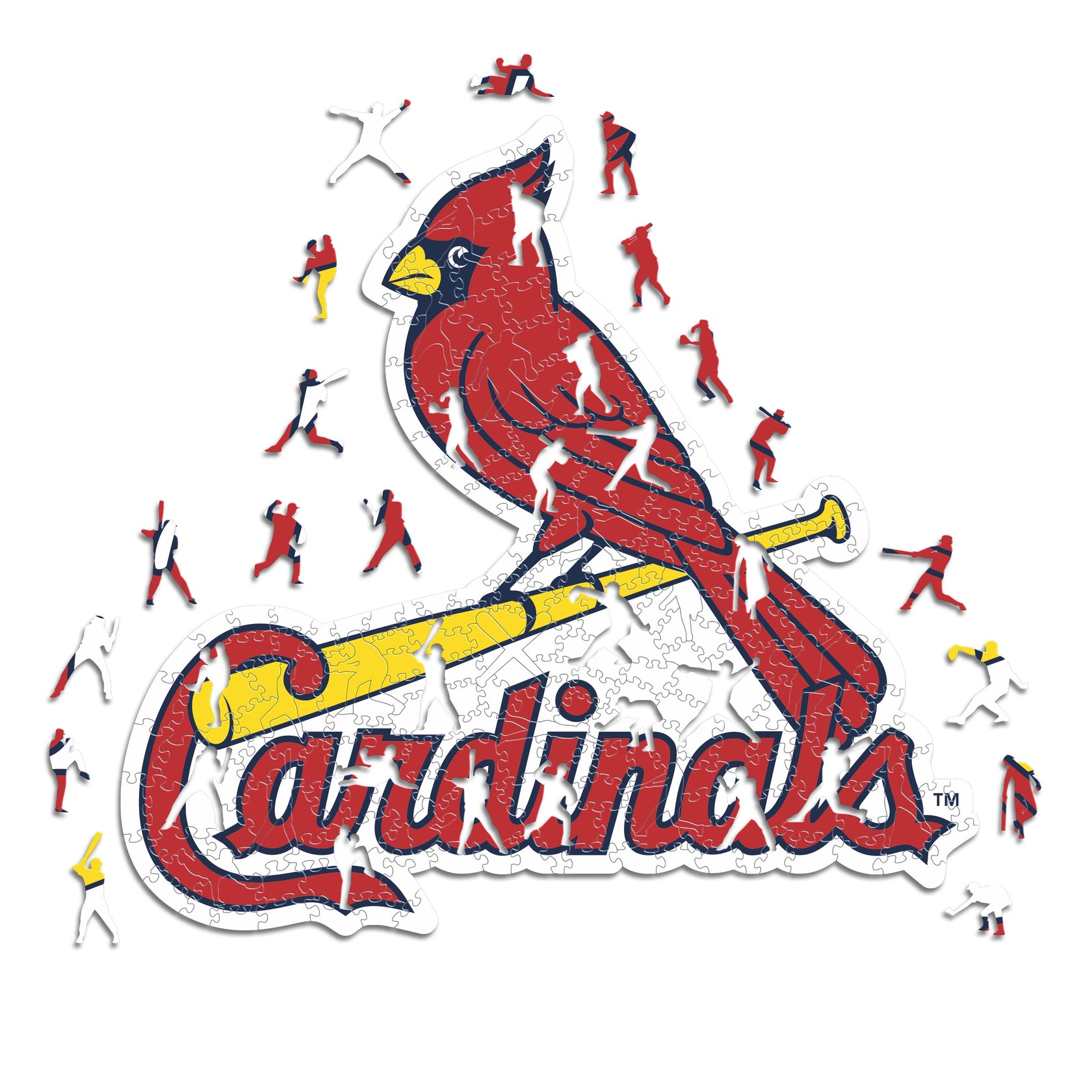 St. Louis Cardinals™ Wooden Puzzle Iconic Puzzles