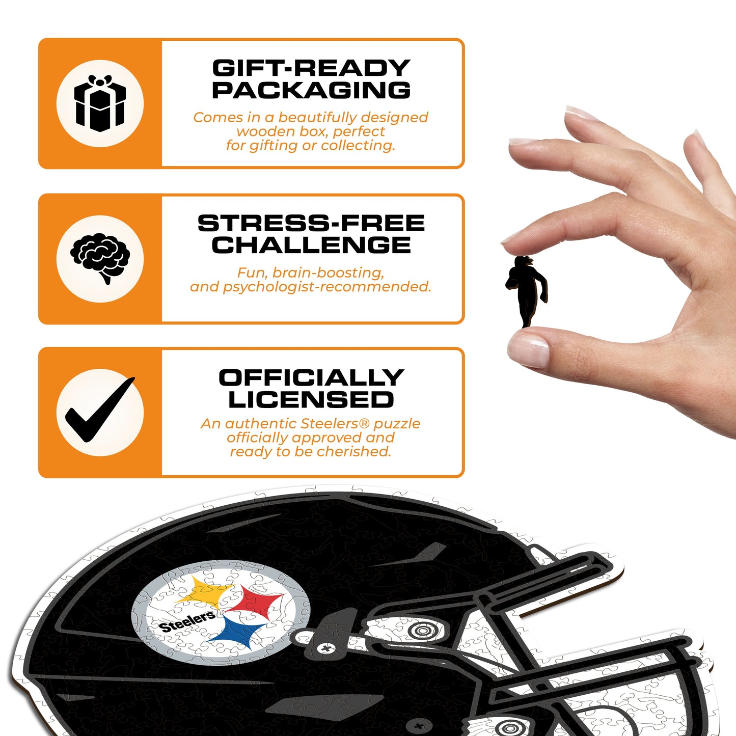 2 PACK Pittsburgh Steelers™ Football - Helmet