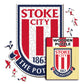 Stoke City FC® Logo - Wooden Puzzle