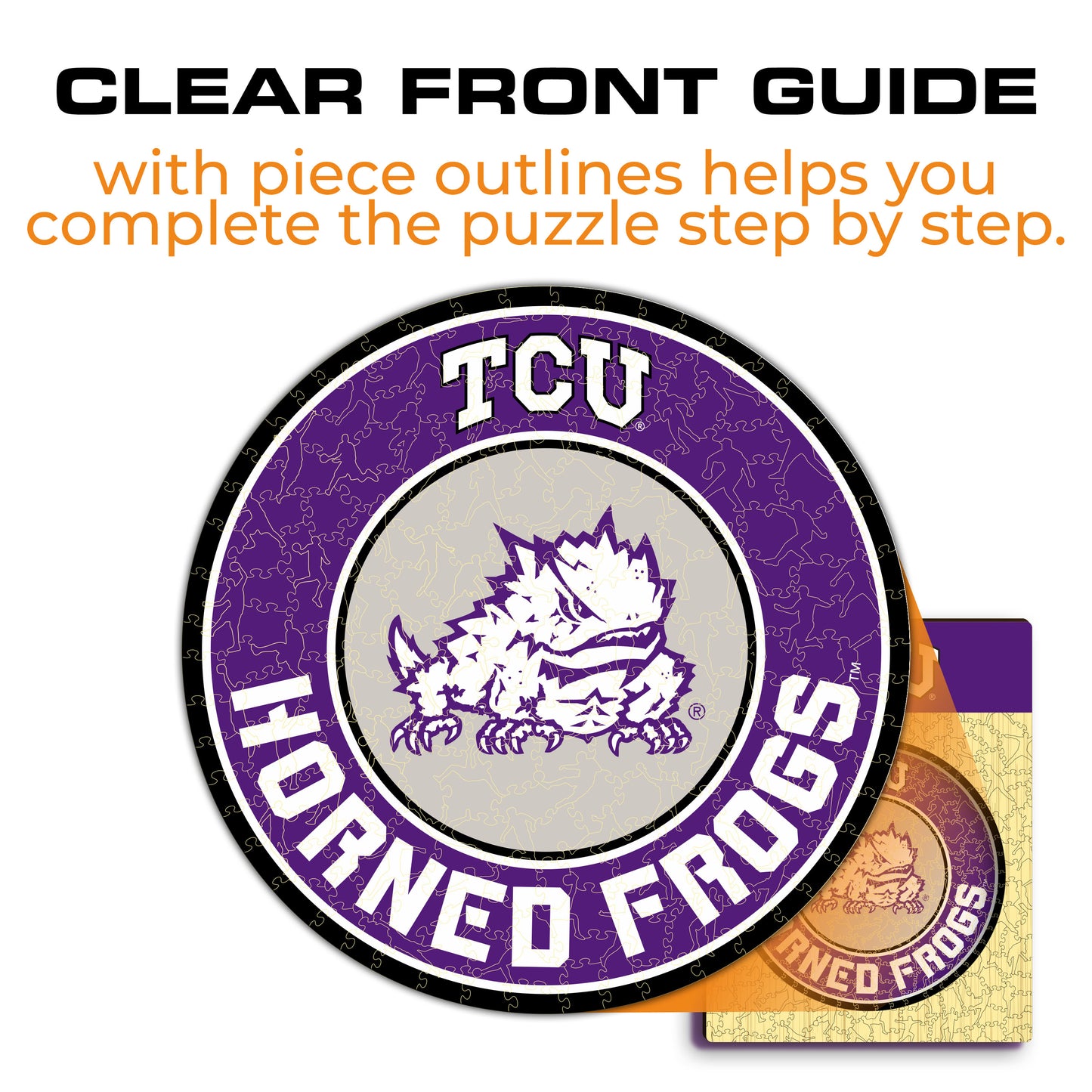 Texas Christian University - Wooden Puzzle