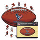 Houston Texans™ Football - Wooden Puzzle