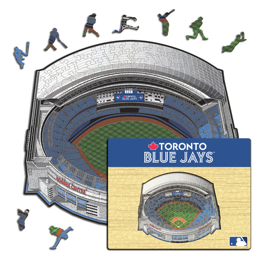 Toronto Blue Jays™ Rogers Centre Stadium - Wooden Puzzle