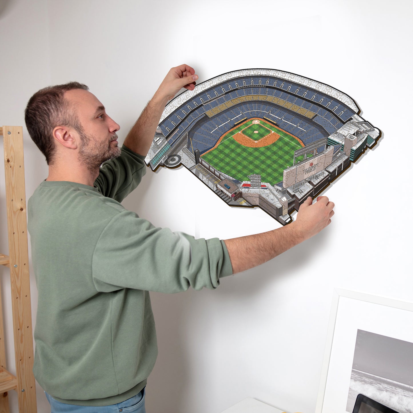 Minnesota Twins™ Target Field Stadium - Wooden Puzzle