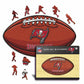 Tampa Bay Buccaneers™ Futebol Americano - Quebra-cabeça de Madeira 
