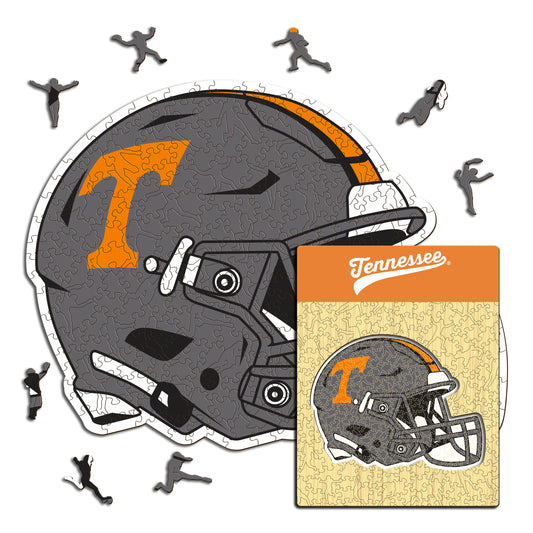 University of Tennessee Helmet - Wooden Puzzle