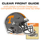 University of Tennessee Helmet - Wooden Puzzle