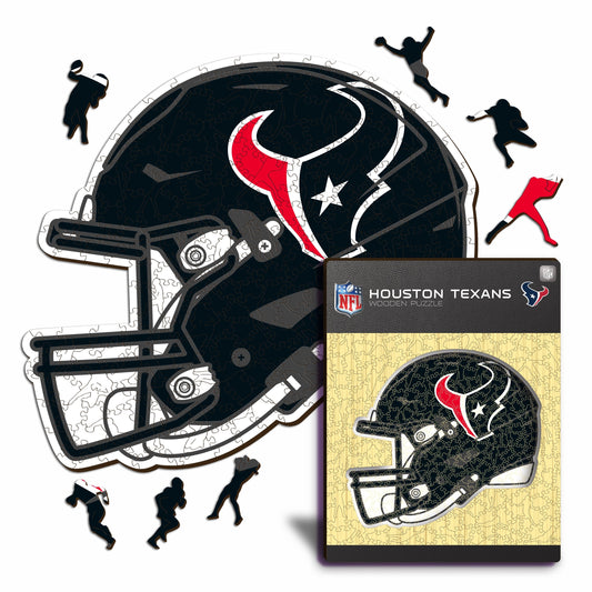 Houston Texans™ Helmet - Wooden Puzzle