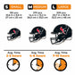 Capacete Houston Texans™ - Quebra-cabeça de madeira