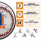 2 PACK Detroit Tigers™ Logo + Baseball