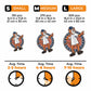 2 PACK Detroit Tigers™ Logo + Mascot