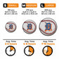 2 PACK Detroit Tigers™ Logo + Baseball