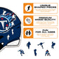 Tennessee Titans™ Helmet - Wooden Puzzle