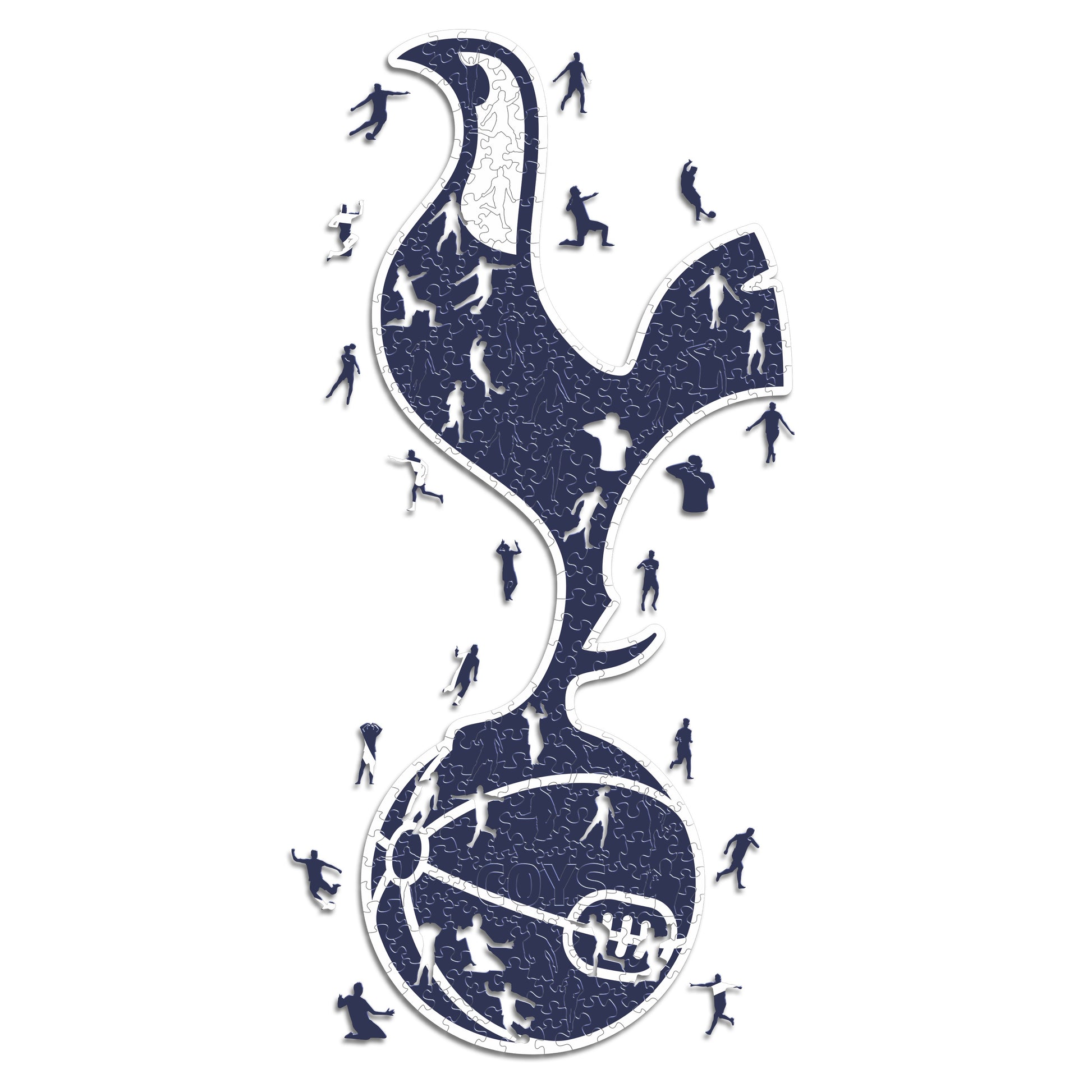 Tottenham Hotspur FC® Logo - Wooden Puzzle – Iconic Puzzles