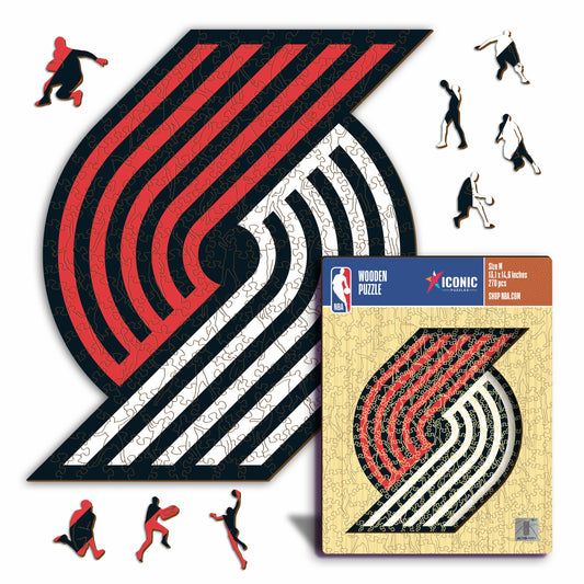 Portland Trail Blazers™ - Wooden Puzzle