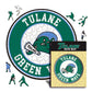 Tulane Green Wave Logo Wooden Puzzle