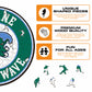 Tulane Green Wave Logo Wooden Puzzle
