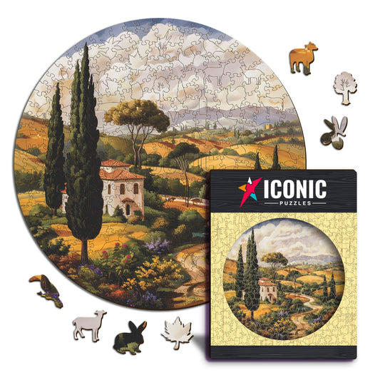 Tuscany - Wooden Puzzle
