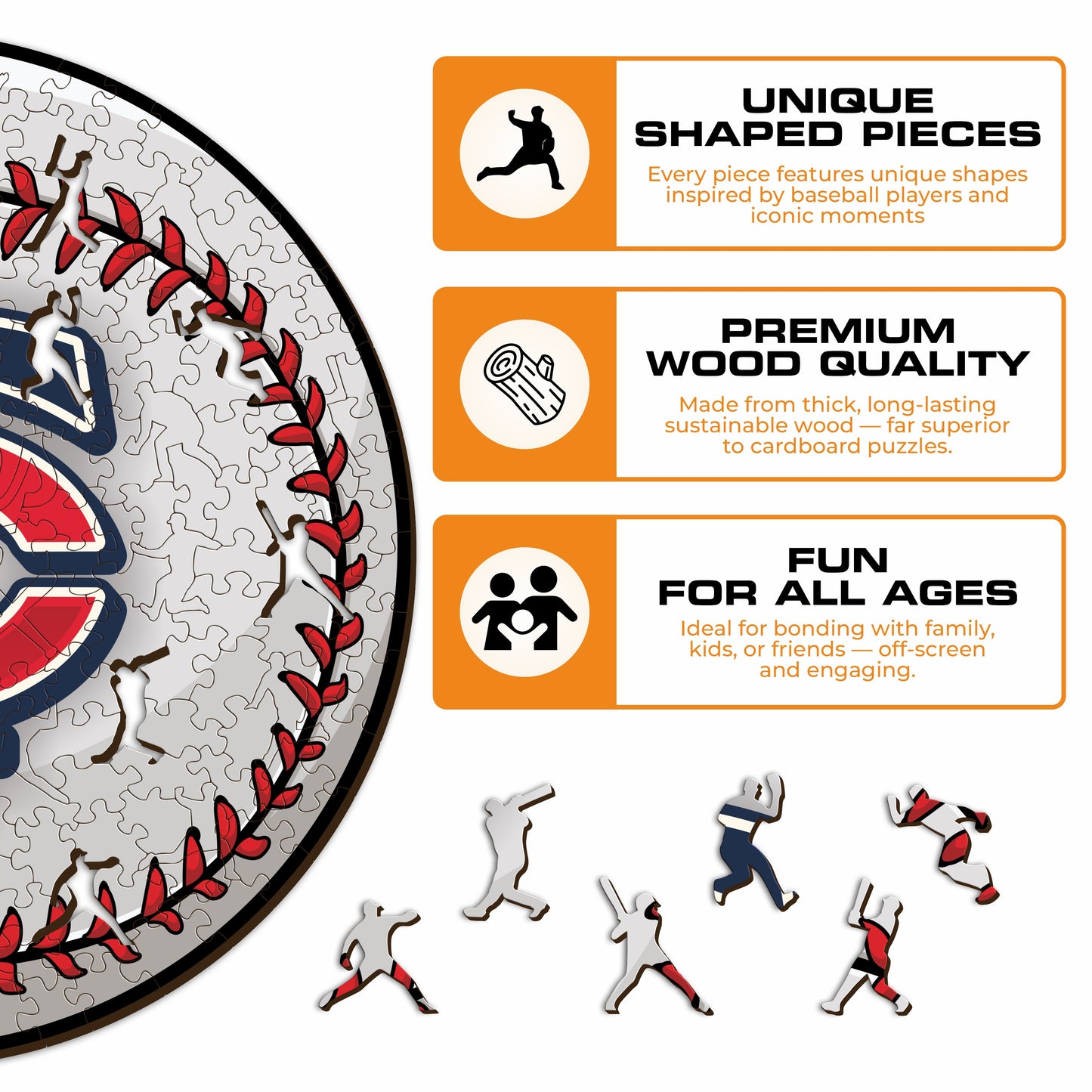 Minnesota Twins™ - Wooden Puzzle