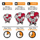 Georgia Bulldogs Mascot Wooden Puzzle
