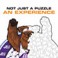 Utah Jazz™ Mascot - Wooden Puzzle