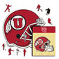 University of Utah Helmet - Wooden Puzzle
