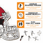 University of Utah Helmet - Wooden Puzzle