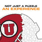 University of Utah Helmet - Wooden Puzzle