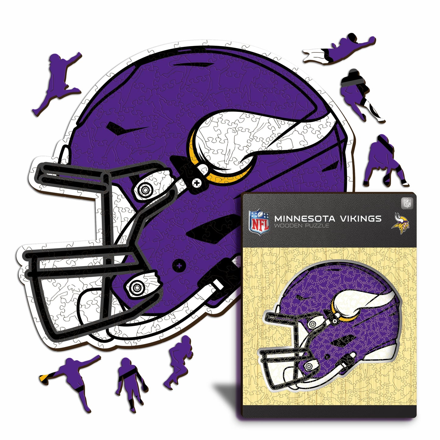 2 PACK Minnesota Vikings™ Football - Helmet
