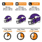 2 PACK Minnesota Vikings™ Football - Helmet