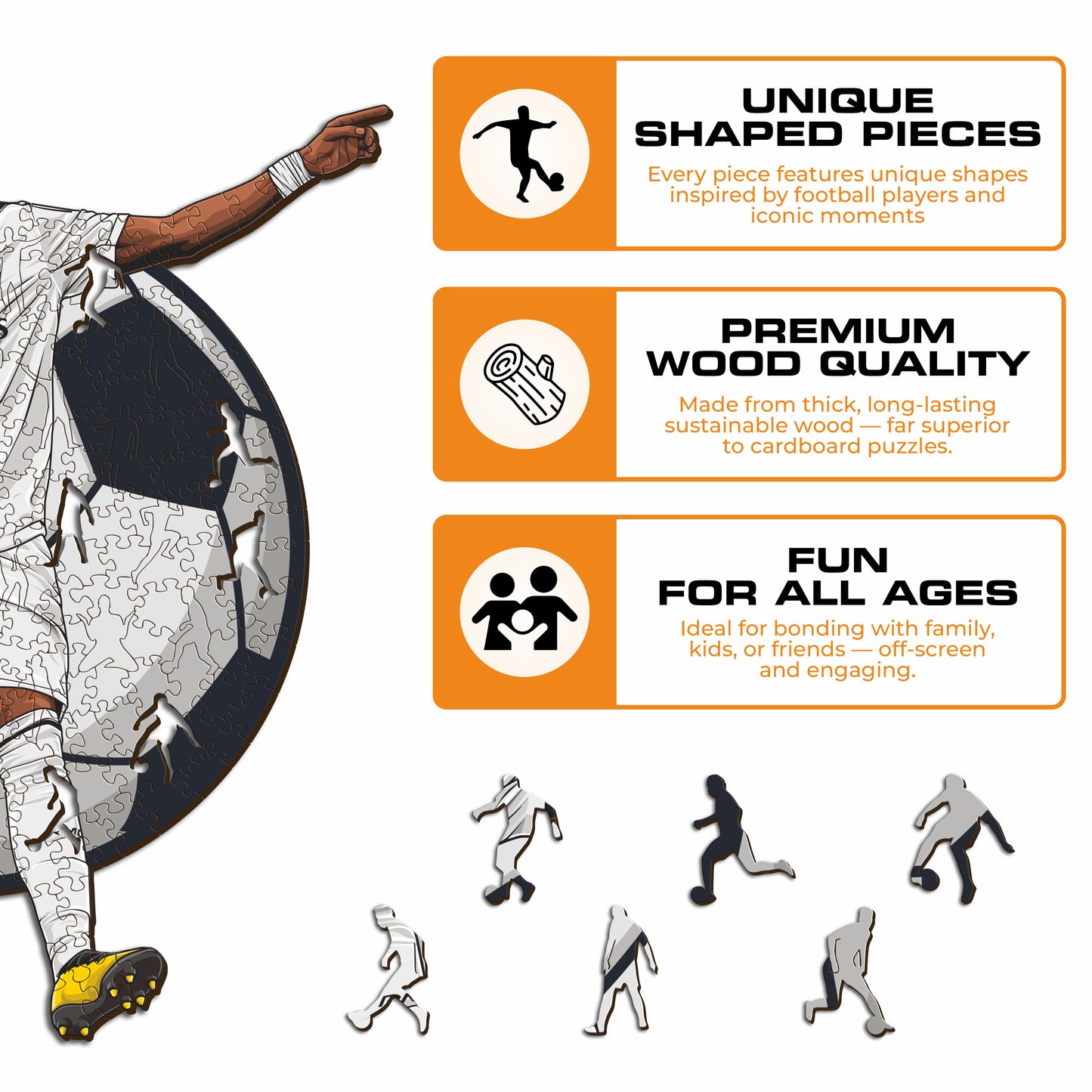 ヴィニシウス・ジュニア - 木製パズル